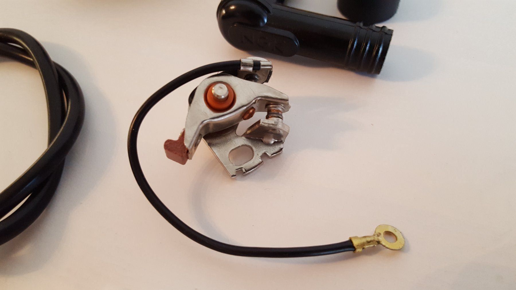 Parti ricambio per ciclomotori: Puch E50 Zündung Revisions-Set NGK LB05F universal – Nuovo e nell'imballaggio originale da Gossau SG venduto da Puch-tech 3