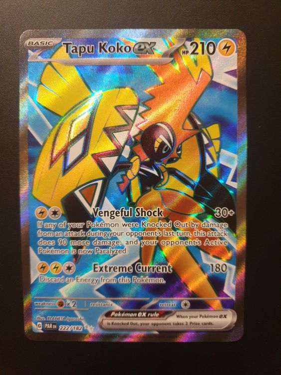 Tapu Koko ex #222/182 Paradox Rift