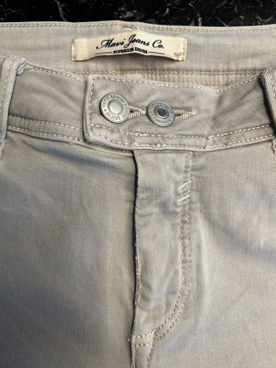 Mavi Jeans: Mavi Adriana Ankle Jeans, Hellgrau, Grösse 28/30 – Usato da Gümligen venduto da Pygmalion 8