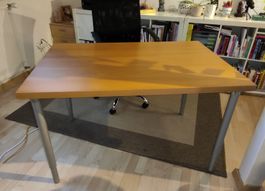 Schreibtisch, Buche Dekor, ideal fürs Homeoffice!