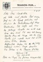 Alice Treff 1906-2003 Autogramm signiert Brief 20x30cm