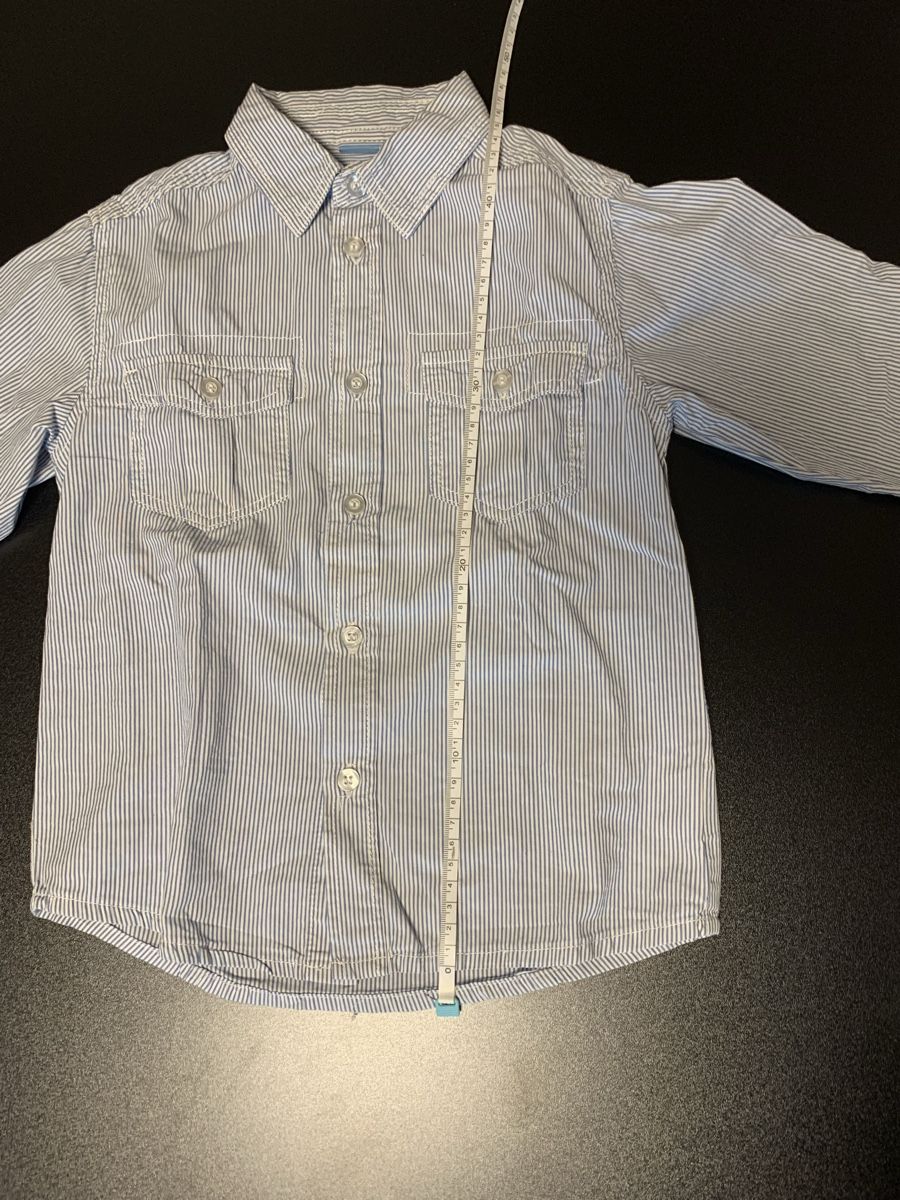 Camicie, T-shirt & Polo: Schönes schlichtes Baumwoll Hemd Gr 122 – Usato da Zizers venduto da dalaub 2