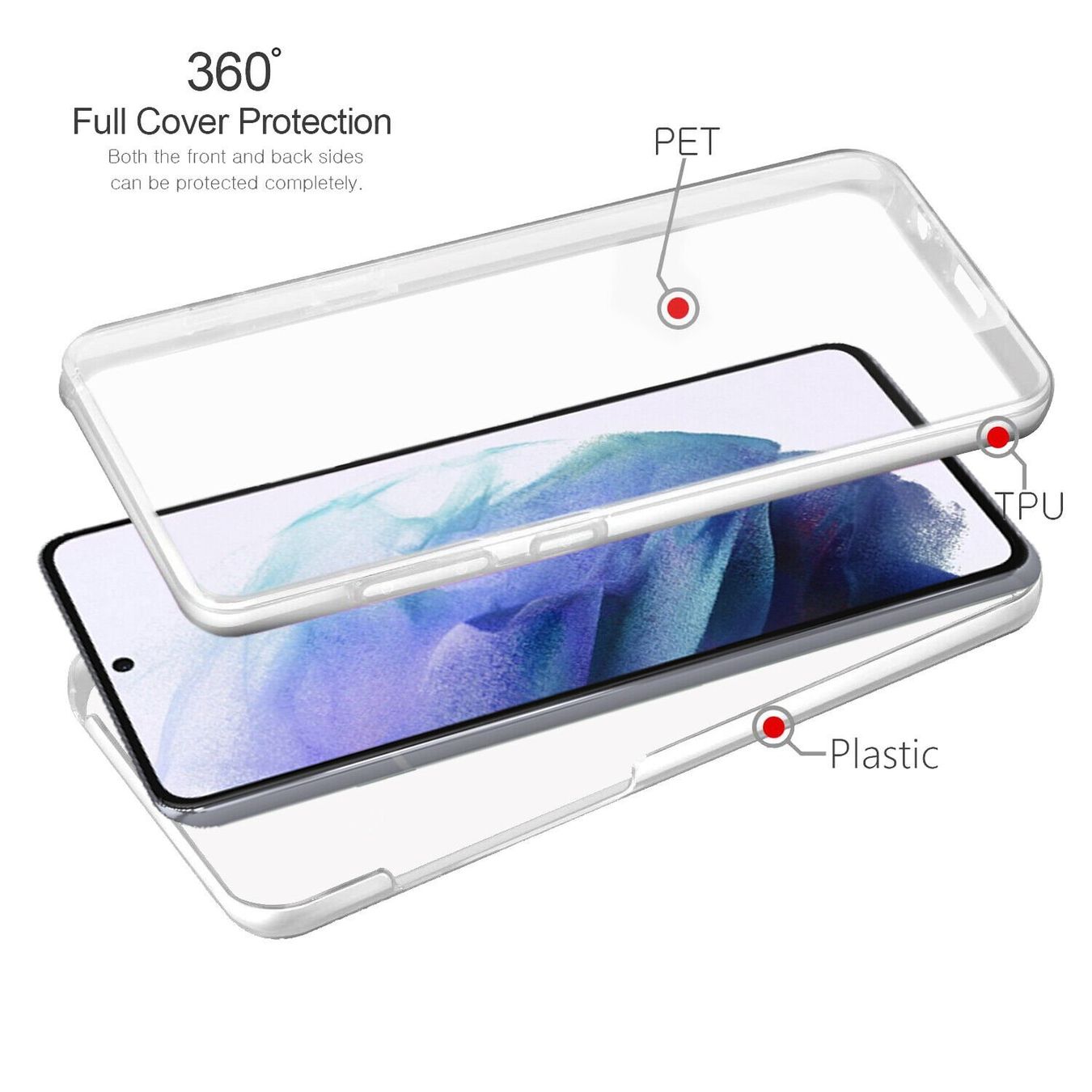 Samsung Cover & Protezioni schermo: Samsung Galaxy S23Plus Cover TRANSPARENT – Nuovo e nell'imballaggio originale da St.Gallen venduto da Bermuda