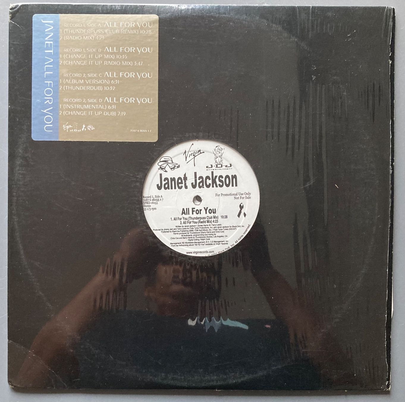 Dischi in vinile: JANET JACKSON - ALL FOR YOU – Usato da Poliez-Pittet venduto da Newtown-Records