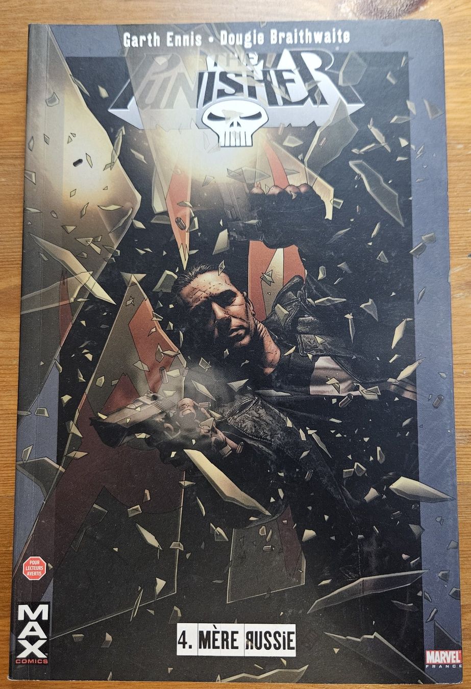 Fumetti: Punisher (MAX Comics) N 4 E.O.(T.T.B.E.)  Mère Russie – Usato da Prévonloup venduto da bitume1975