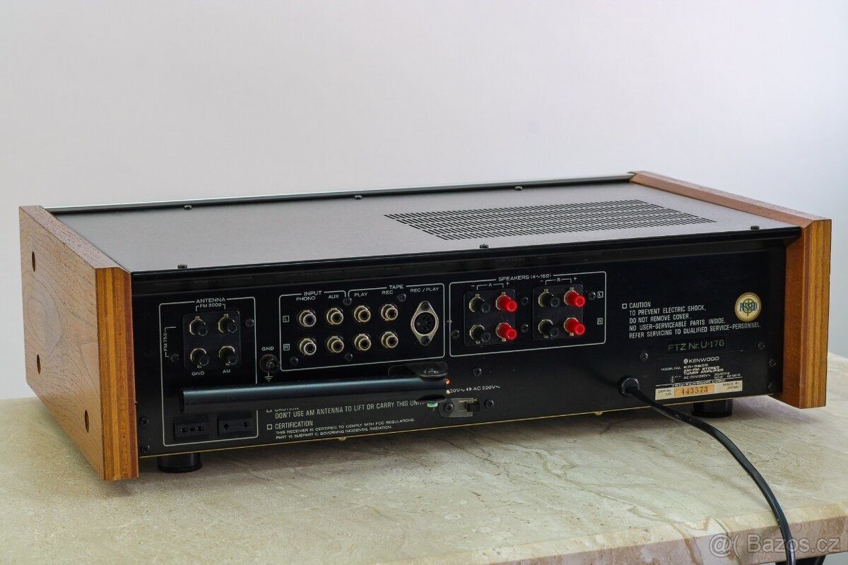 Kenwood Ricevitori: Kenwood - Kr 3600L - Stereo receiver – Usato da Trimbach venduto da SABO-61 5