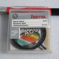 Hama 55mm Barrel spiral Filter / filtre. NOS.