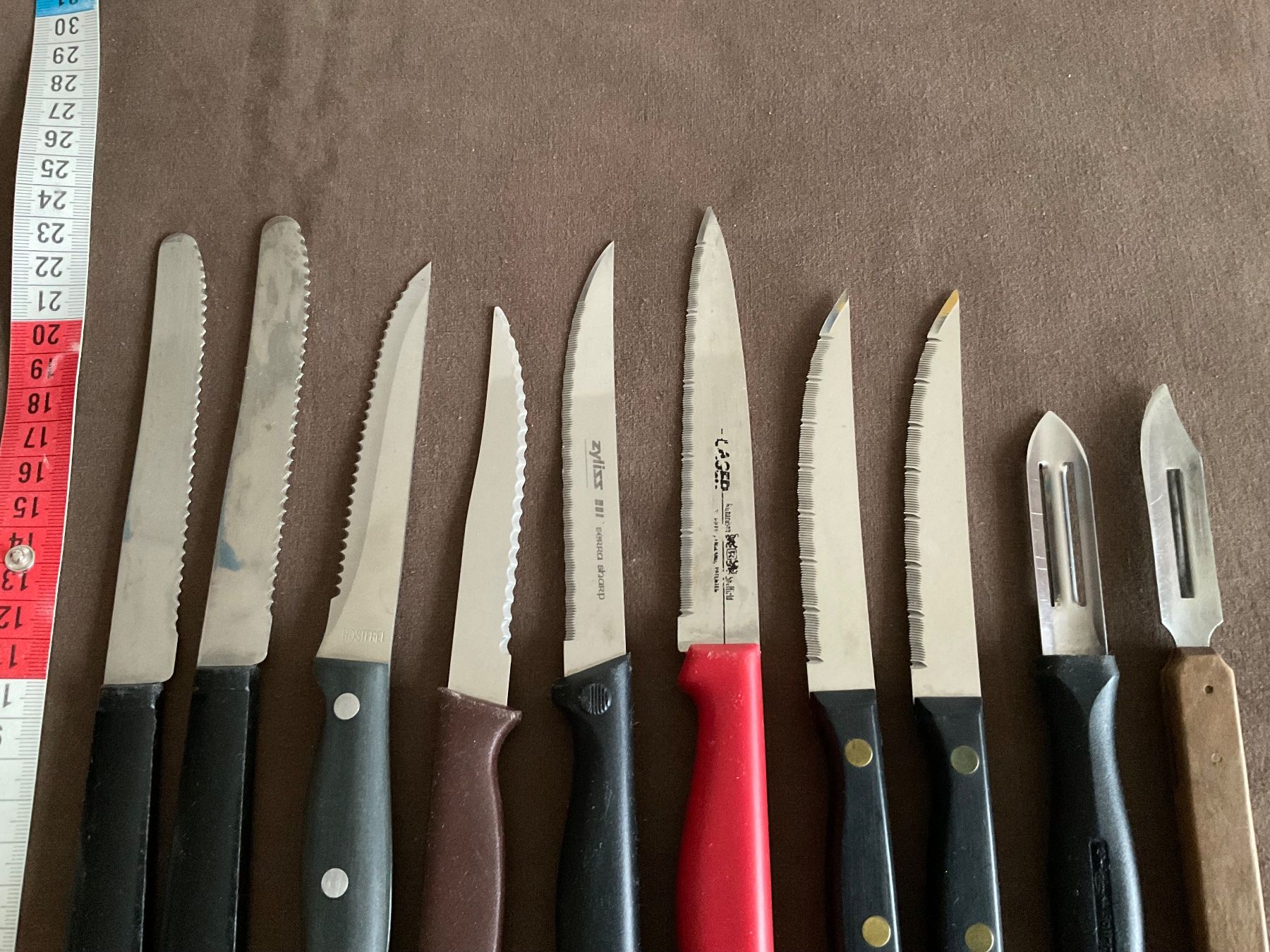 Coltelli da cucina: 10–teilig, Messer, Rüster – Usato da Regensdorf venduto da Polo101 1