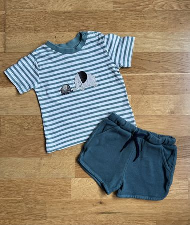 Sommer Set 2-Teiler Gr. 80 — Top Zustand 