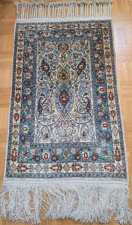 Tappeti: Wunderschöner echt originaler Hereke Seidenteppich 60x100 Cm – Usato da Kriens venduto da atlas2014 1