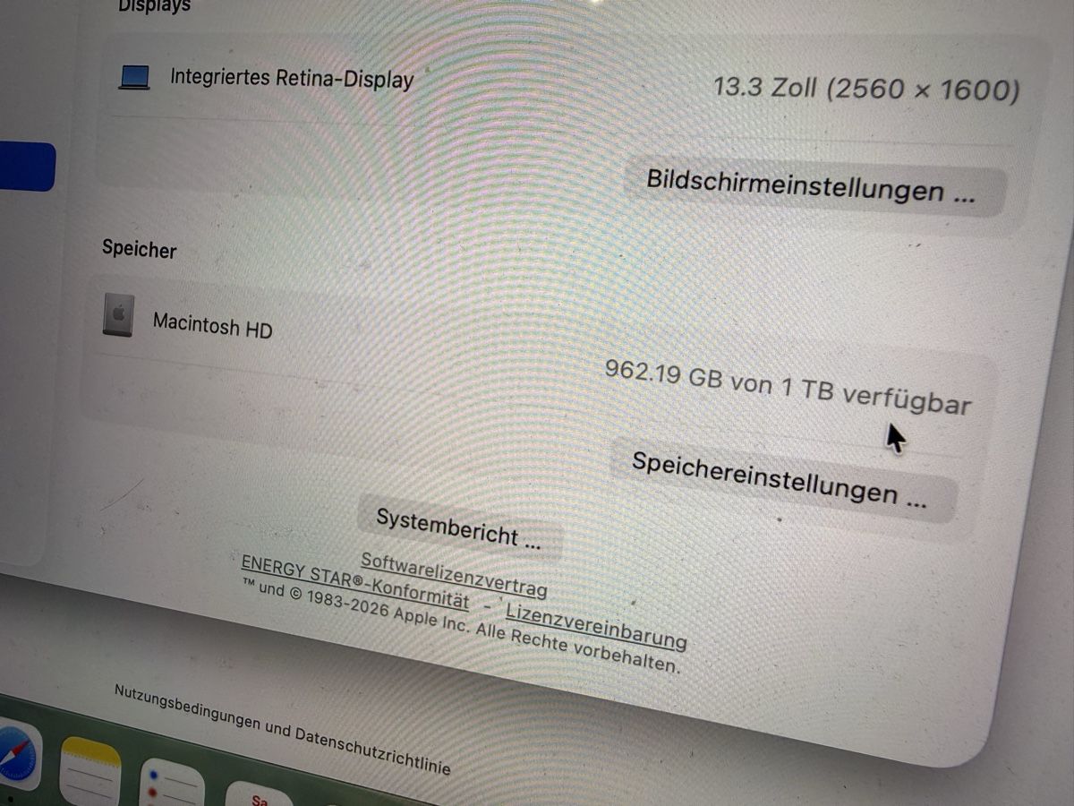 Apple Notebook: Macbook Pro 2020 – Usato da Wangen b. Olten venduto da Thomiverkauft 3