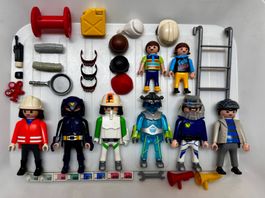 Playmobil Konvolut 8 Figuren und Zubehör guter Zustand