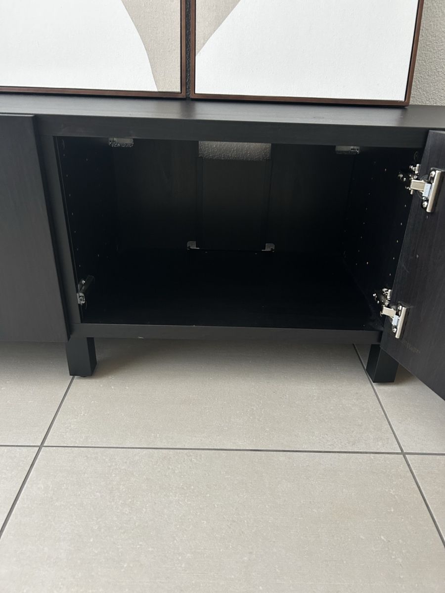 Ikea Meubles TV: IKEA Besta Sideboard Dunkelbraun – D'occasion à Glattpark (Opfikon) par kaufmeinscheiss 1