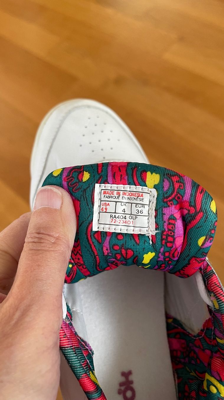 Reebok Scarpe da donna: Weisse Reebok Sneaker, Grösse 36 – Nuovo (secondo la descrizione) da Suhr venduto da Niti66 3