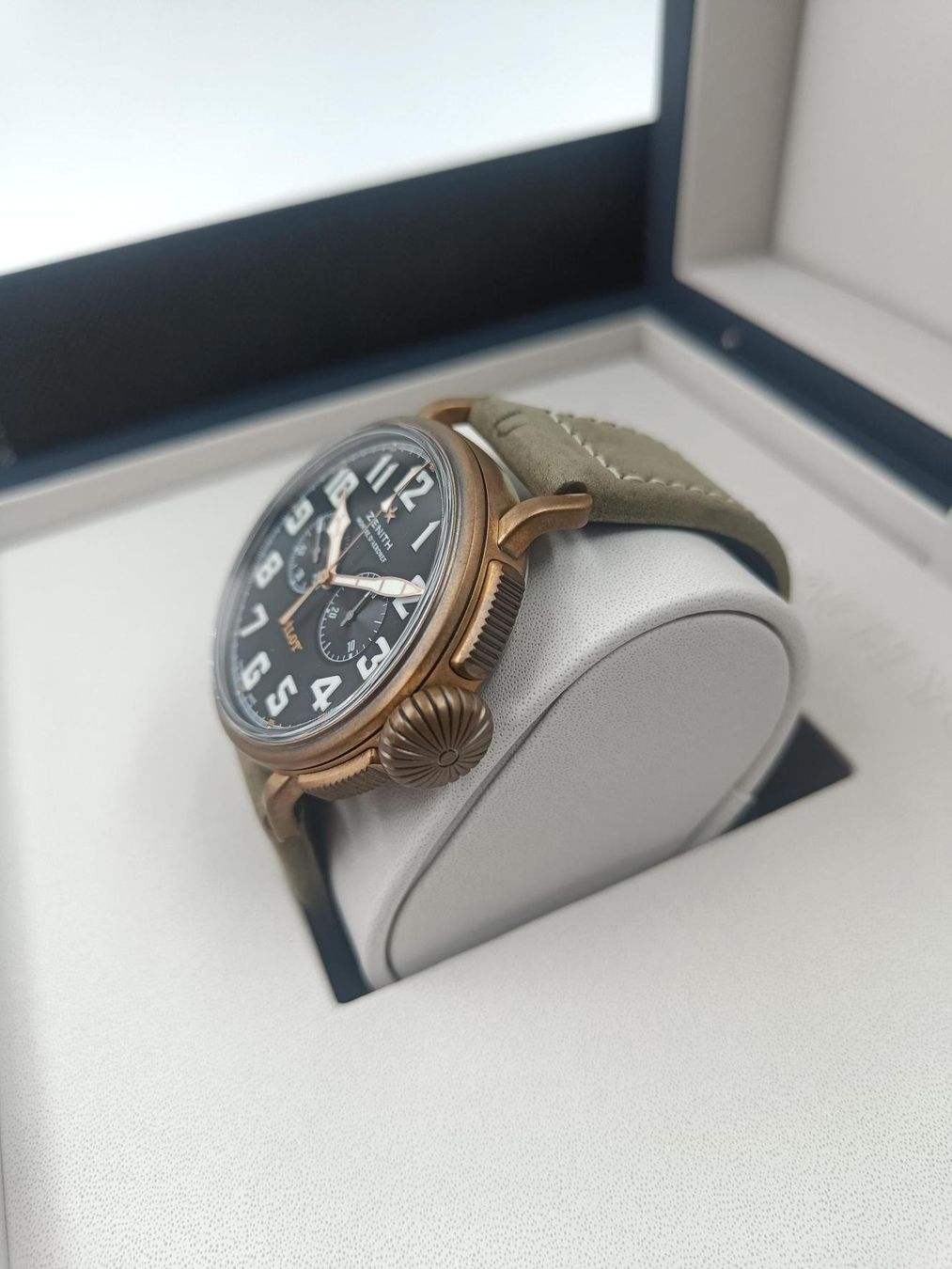 Zenith Uhren: ZENITH " PILOT TYPE 20 CHRONOGRAPH " IN BRONZE, 45 MM – Neu (gemäss Beschreibung) aus Luzern von EdiGem 3