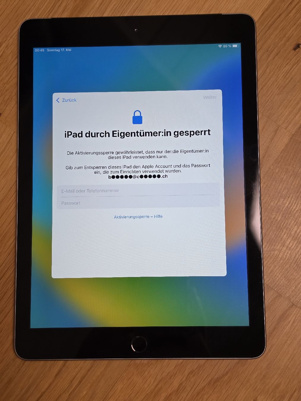 Apple Tablet PC: Apple iPad A1823 gesperrt! – Difettoso da Dorf venduto da 2khtar 1