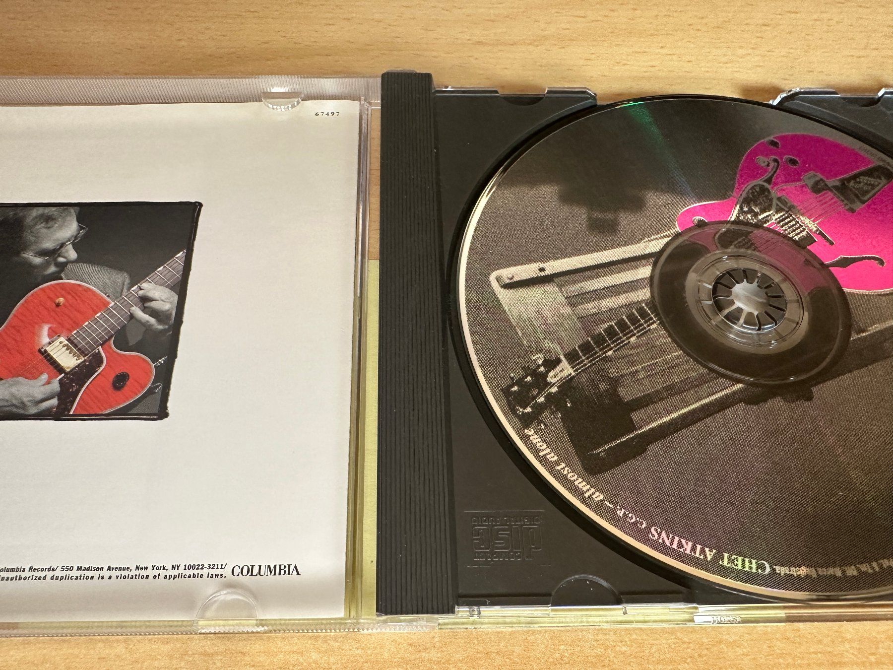 CD: Chet Atkins C.G.P. – Almost Alone – Usato da Rikon im Tösstal venduto da Alpenmutz 2