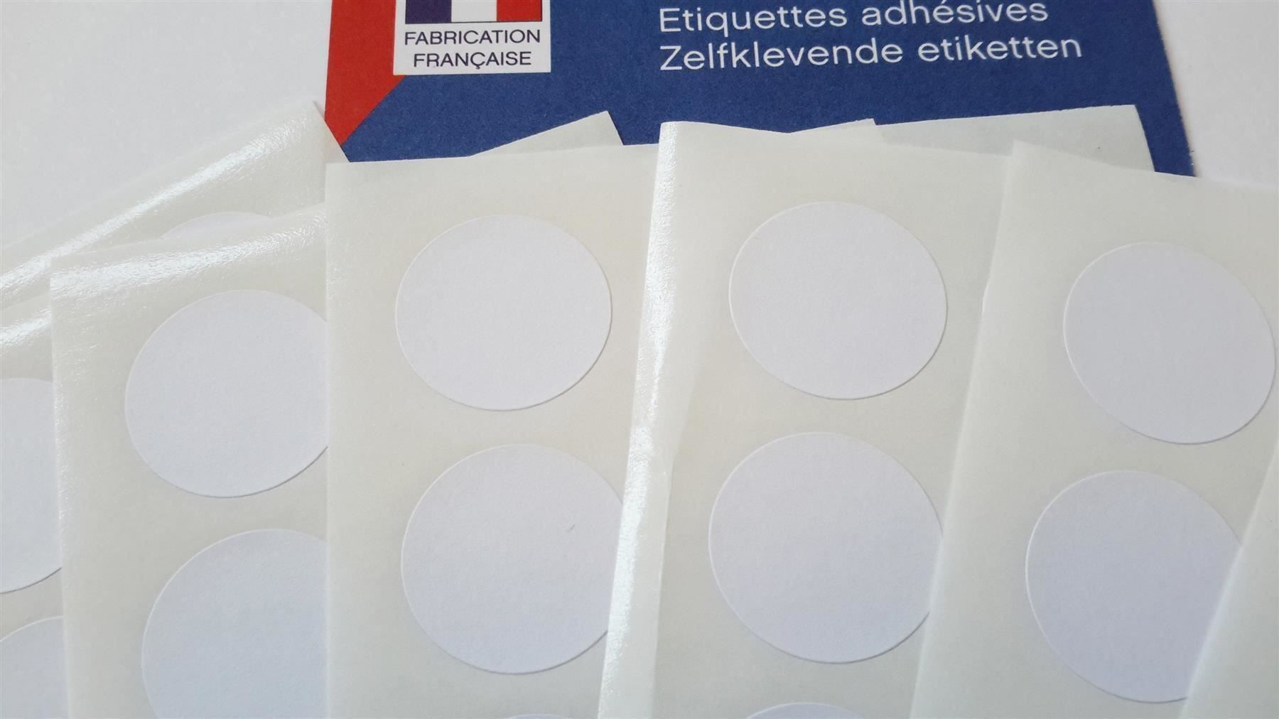 Sticker: Markierungspunkte, weiss, 19mm, 105 St. – Nuovo e nell'imballaggio originale da St. Gallen venduto da cointec 6