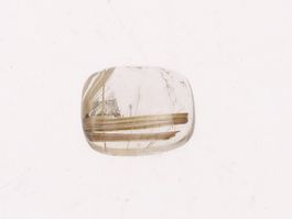Rutilquarz / Quarzo rutilato 4 Stück Cabochon Natur