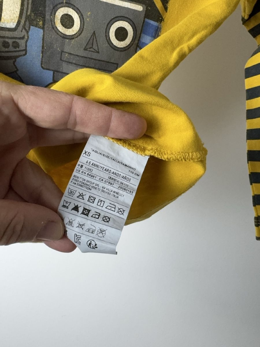 Benetton Hemden, T-Shirts & Polos: Benetton Langärmliges TShirt Gr 110 – Gebraucht aus Zürich von AninANILOKIN 2