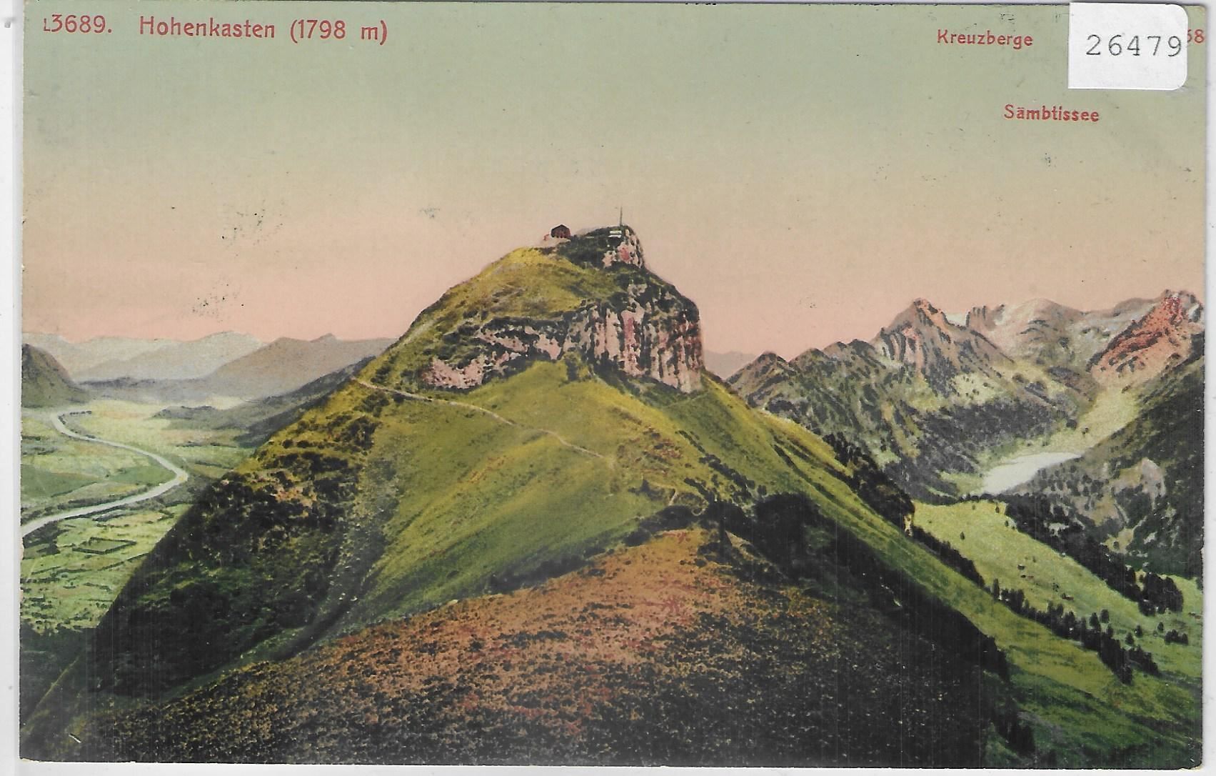 Cartes postales: Hohenkasten -Litho – D'occasion à Ettingen par Kartenplanet