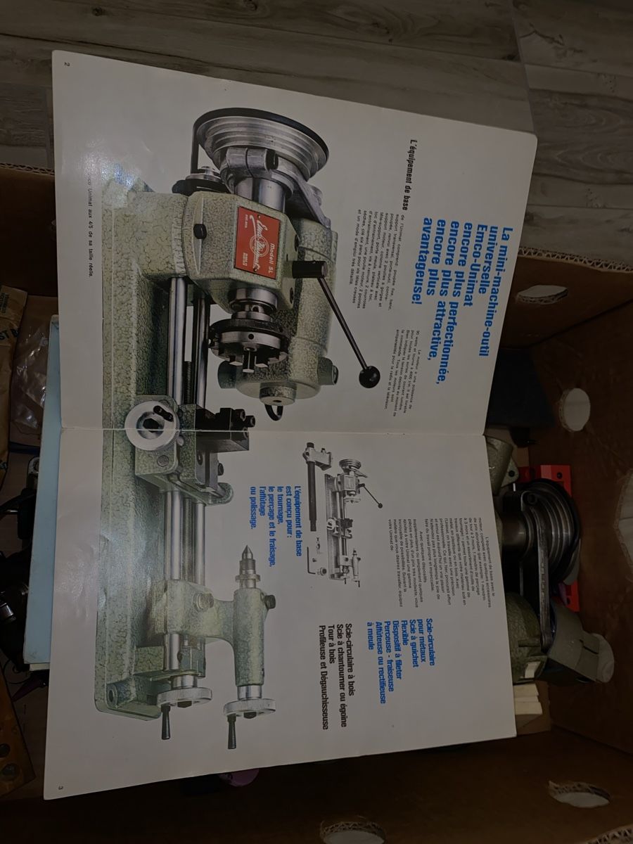 Tutti gli attrezzi: Vintage Emco Unimat SL - Miniature Machine Tool Set! – Usato da Meyrin venduto da ame_shw5 6