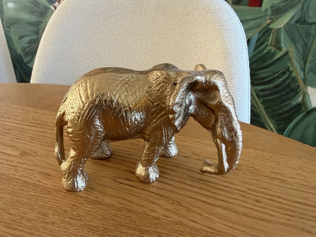 Alle Dekorationen: Deko Elefant, gold – Gebraucht aus Zürich von susinha88