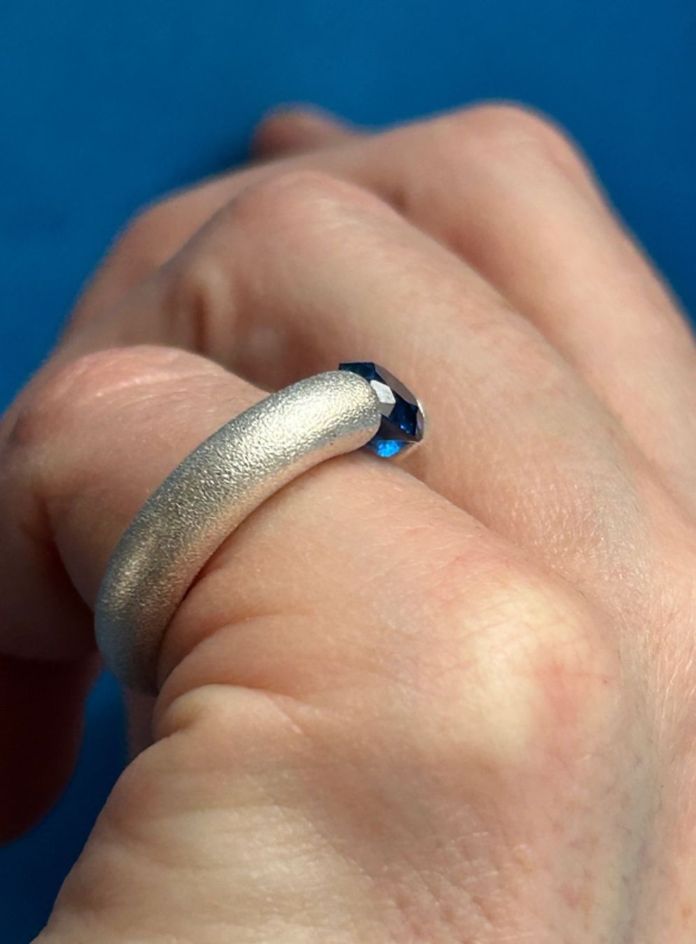 Anelli: Silberring darkblue (51) – Usato da Dittingen venduto da Bijoubelle 8