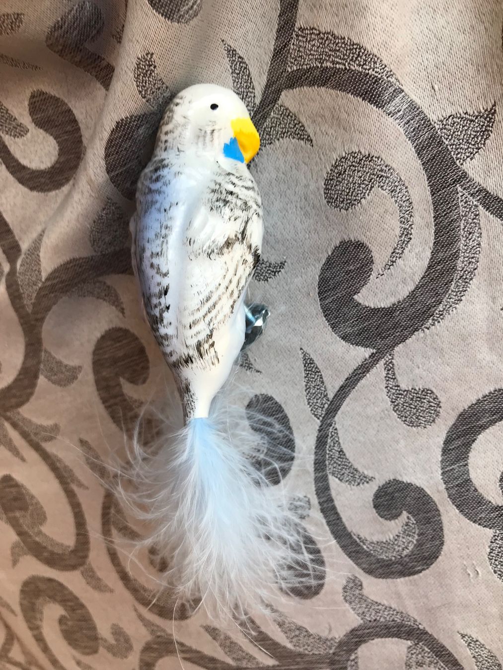 Tutte le decorazioni: hellblauer Wellensittich Vogel Papagei – Nuovo e nell'imballaggio originale da Alpnach Dorf venduto da marvo
