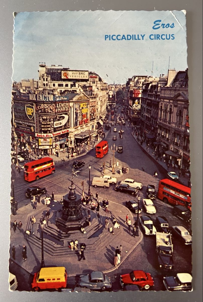Cartoline postali: London Piccadilly Circus 60er Jahre – Usato da Athenaz (Avusy) venduto da xam48