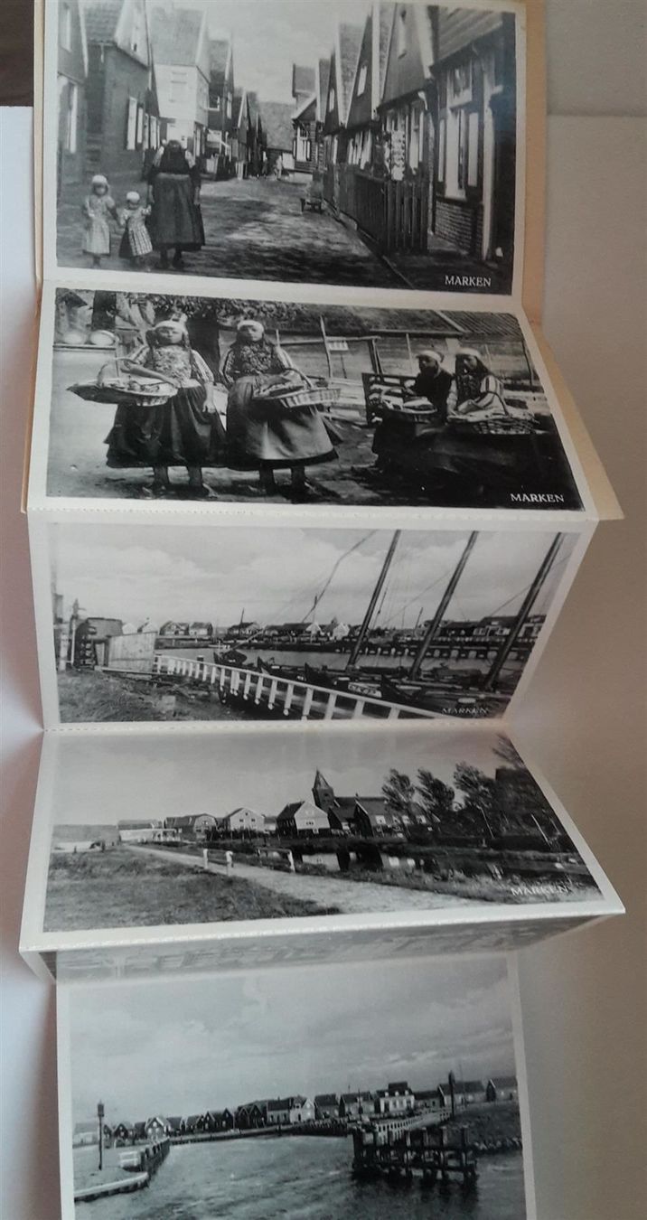 Cartoline postali: Leporello "Marken", Holland – Usato da Romanshorn venduto da Octa27 8