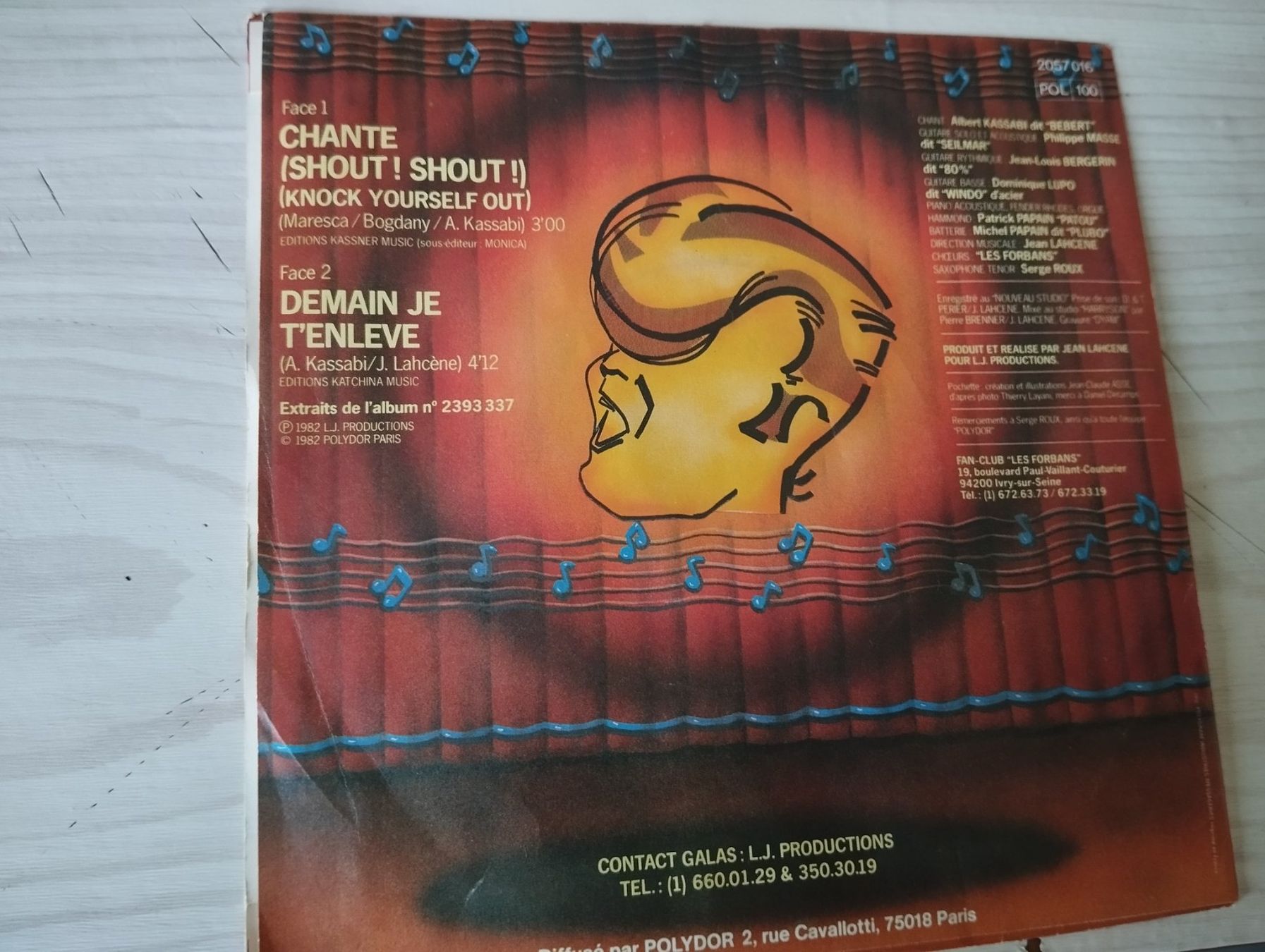 Dischi in vinile: Vinyle 45 tours "Les Forbans" – Usato da Neuchâtel venduto da rod_b9kq 1