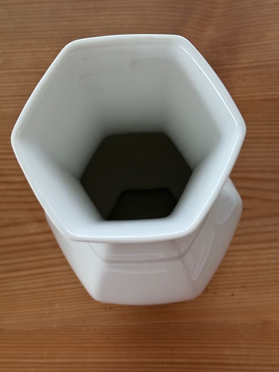 Kaiser Vasen & Gefässe: Wunderschöne Kaiser Vase, weiss, 36 cm hoch! – Gebraucht aus Lanzenhäusern von Galaa 4