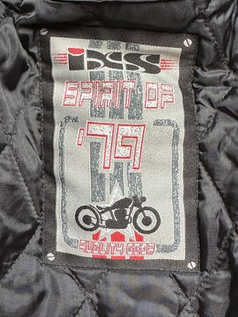 IXS Motorradjacke Spirit of 76 schwarz Grösse M