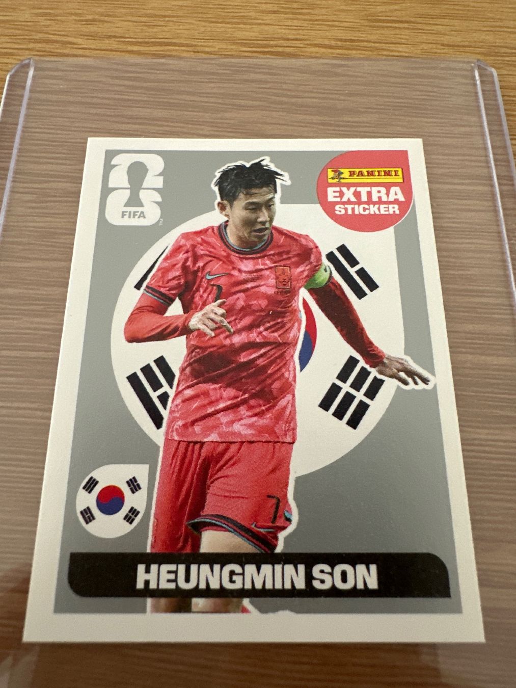 Panini Carte collezionabili: Extra Sticker Silber WM 26: Heungmin Son – Nuovo e nell'imballaggio originale da Winterthur venduto da sah_gn89