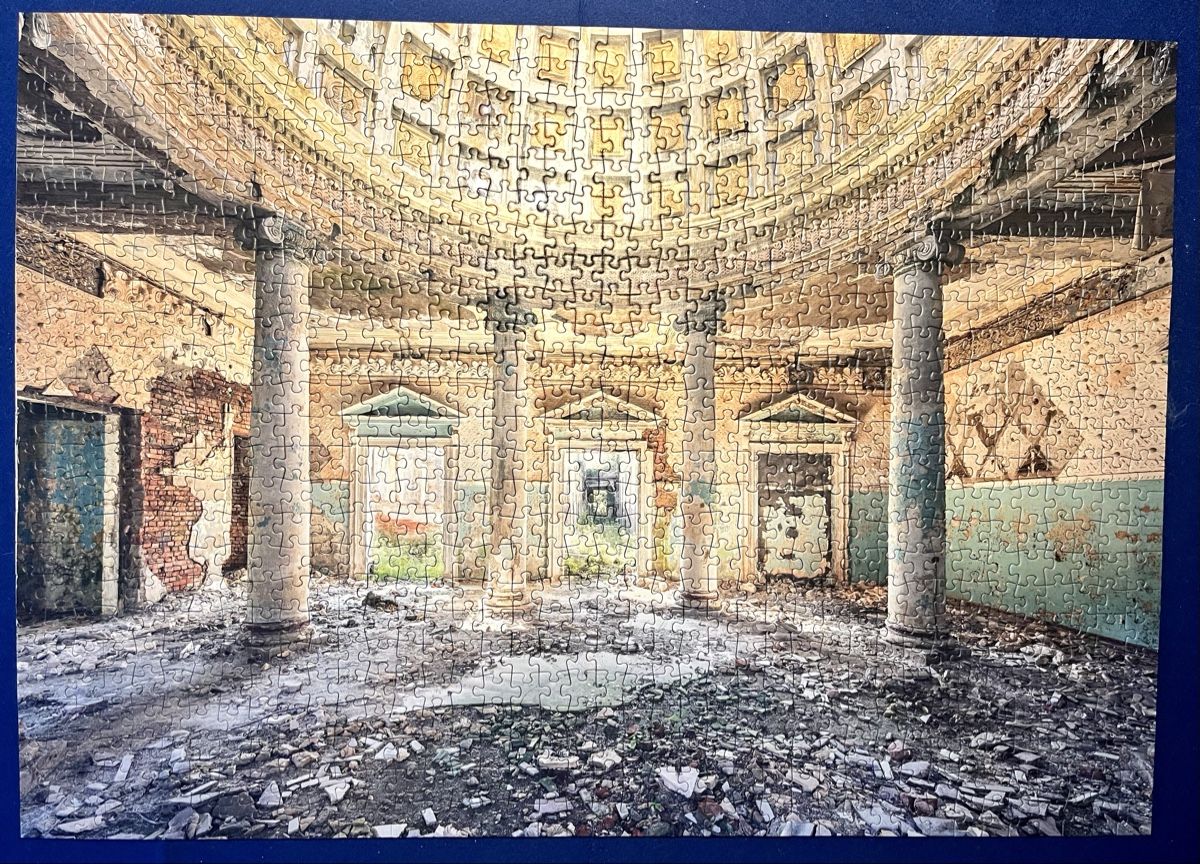 Puzzle: Puzzle 1x gelegt, 1000 Teile – Nuovo (secondo la descrizione) da Glattpark(Opfikon) venduto da tschopta 1