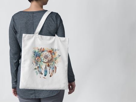 Baumwolle Tasche Traumfänger Druck NEU