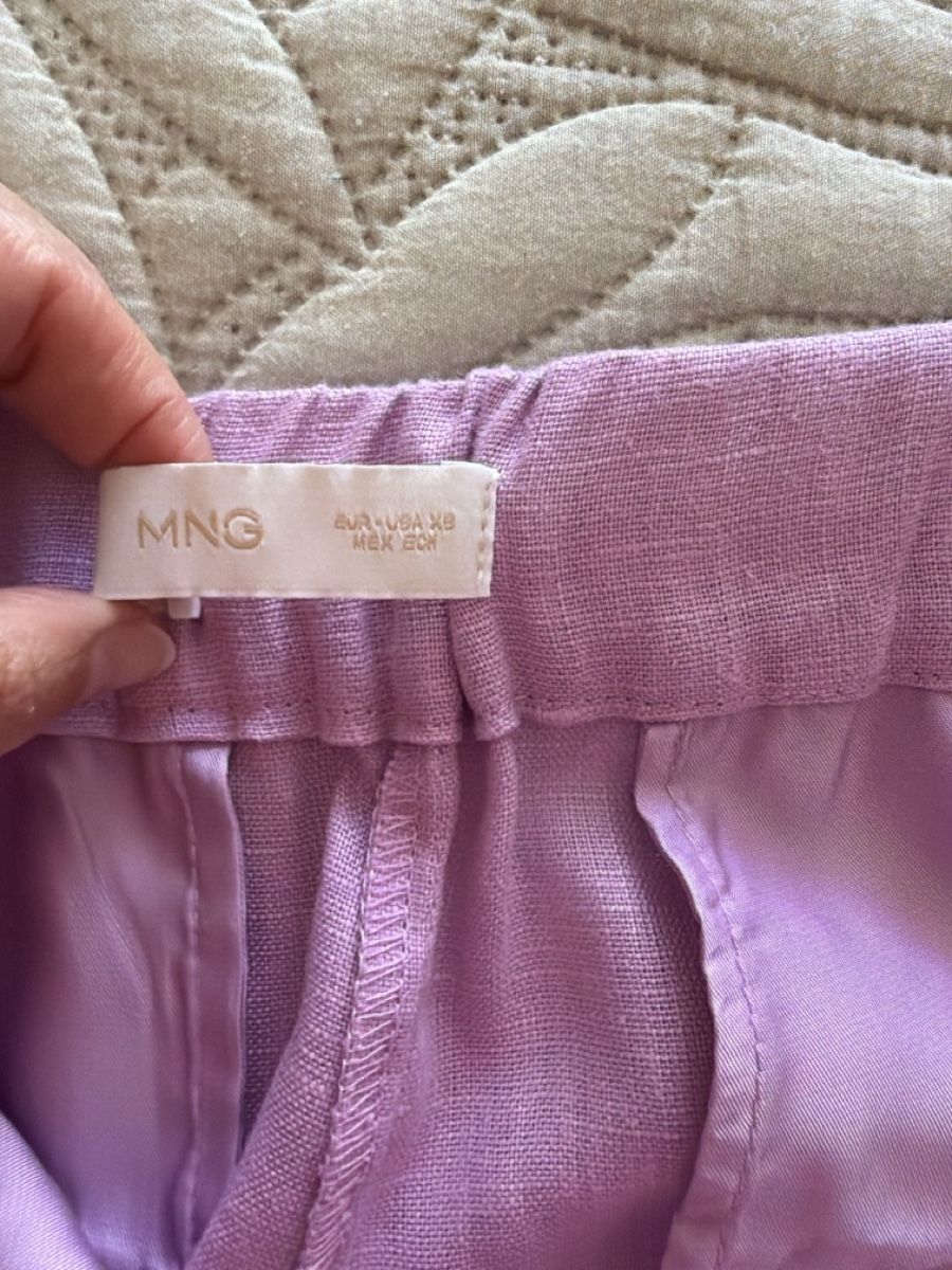 Mango Lotti di vestiti: MNG Blazer avec pantalon  Lilas  – Usato da Les Acacias venduto da Janar 4