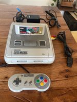 Super Nintendo SNES & Street Fighter II startbereit
