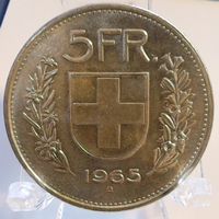 5 Fr. 1965 Silber (Ref.504)