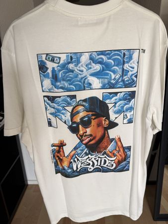 2 T-shirts Off - White Gr. L