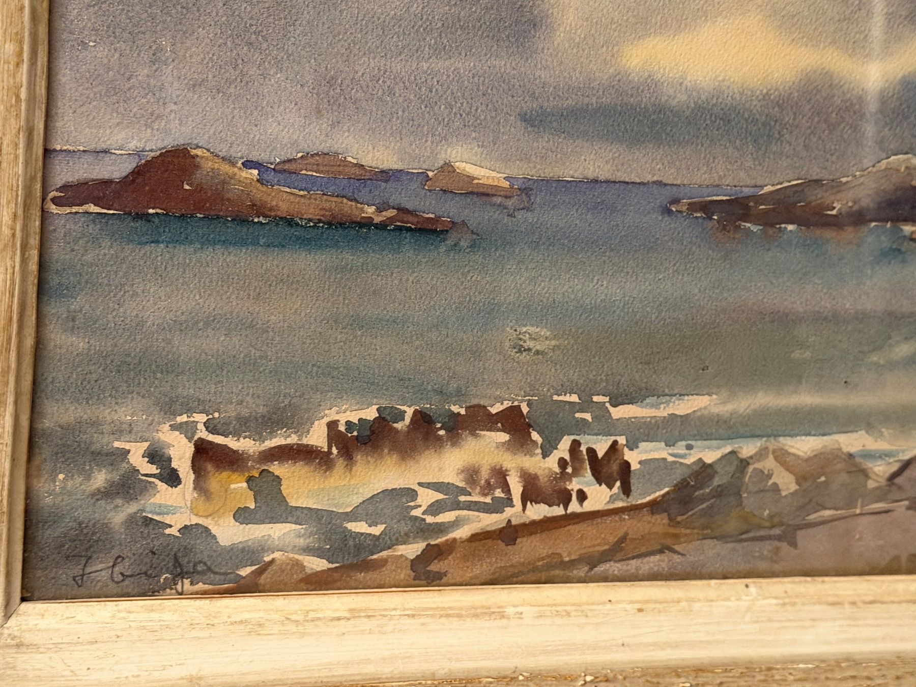 Gemälde: K. Hansler -  Original Gemälde – Gebraucht aus Basel von PAUL_ART 4