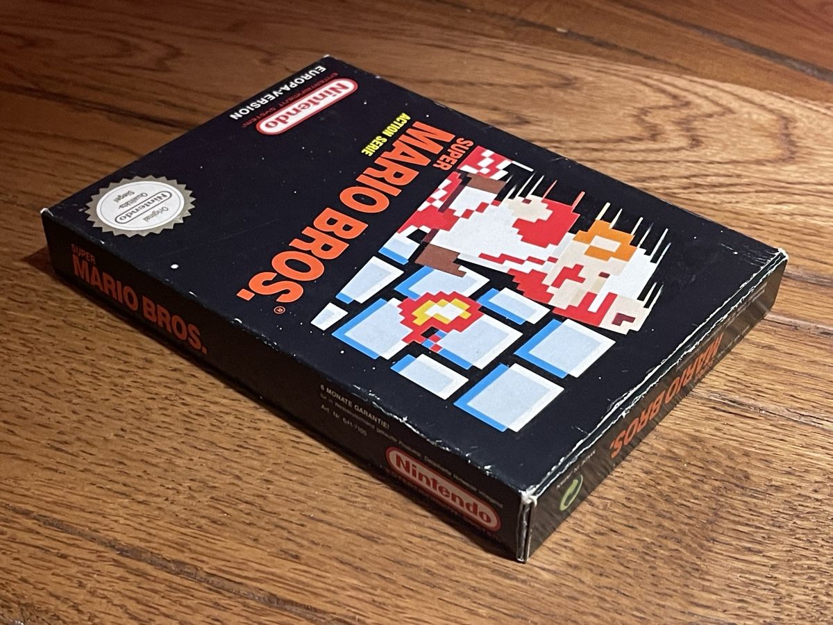 Nintendo Giochi: Super Mario Bros. NES mit Originalverpackung & Anleitung! – Usato da Zuerich venduto da Dorsi 7