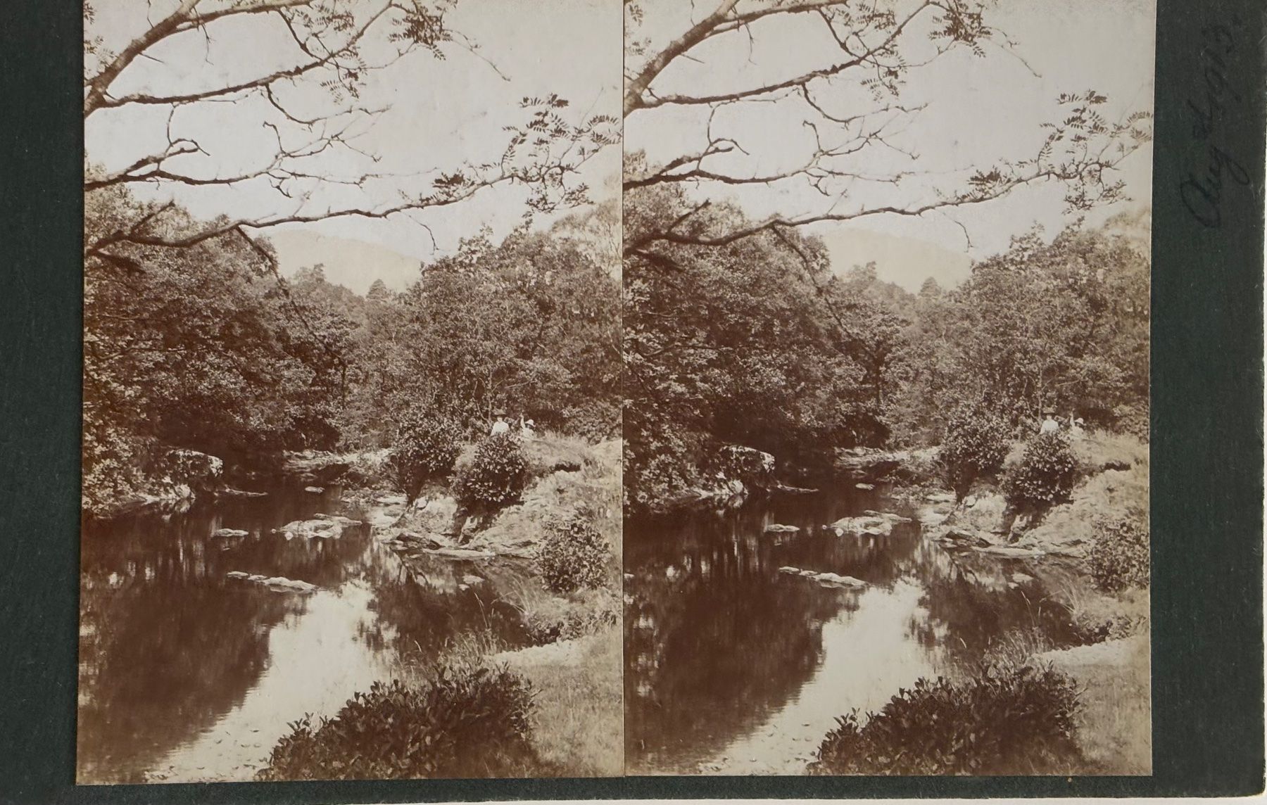 Ansichtskarten: Uralte private Stereofoto, um 1900 – Gebraucht aus Frauenfeld von Merk52