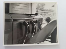 Altes Foto Mercedes-Benz Oldtimer Garage guter Zustand RA