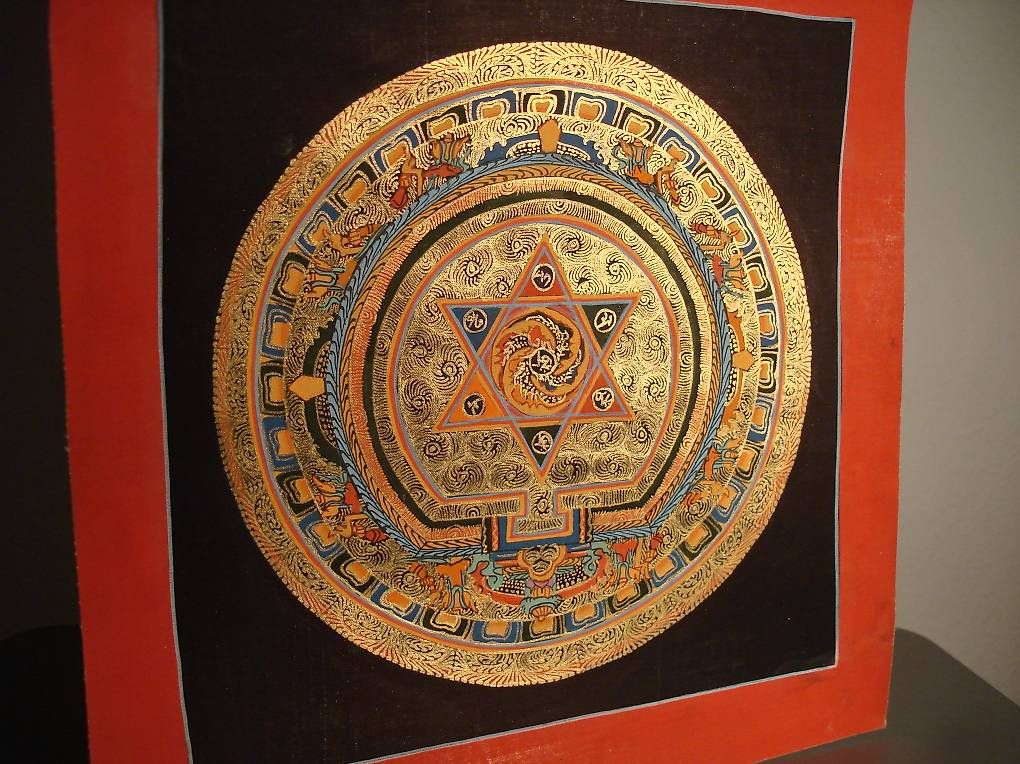 Poster & Bilder: THANKA / MANDALA  TIBET / NEPAL  1990 – Gebraucht aus Niederweningen von tsnuk333
