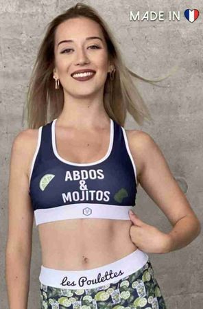Brassière sport Les Poulettes t. S    NP. 115 CHF     NEU!