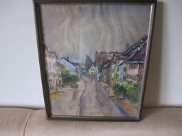 Bild Gemalt Datiert Und Signiert 1936