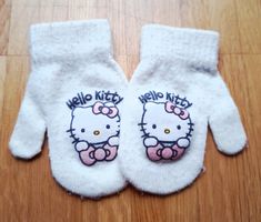 ☃️❄️ Hello Kitty Fäustlinge, Handschuhe, Gr. ca. 2-3 Jahre