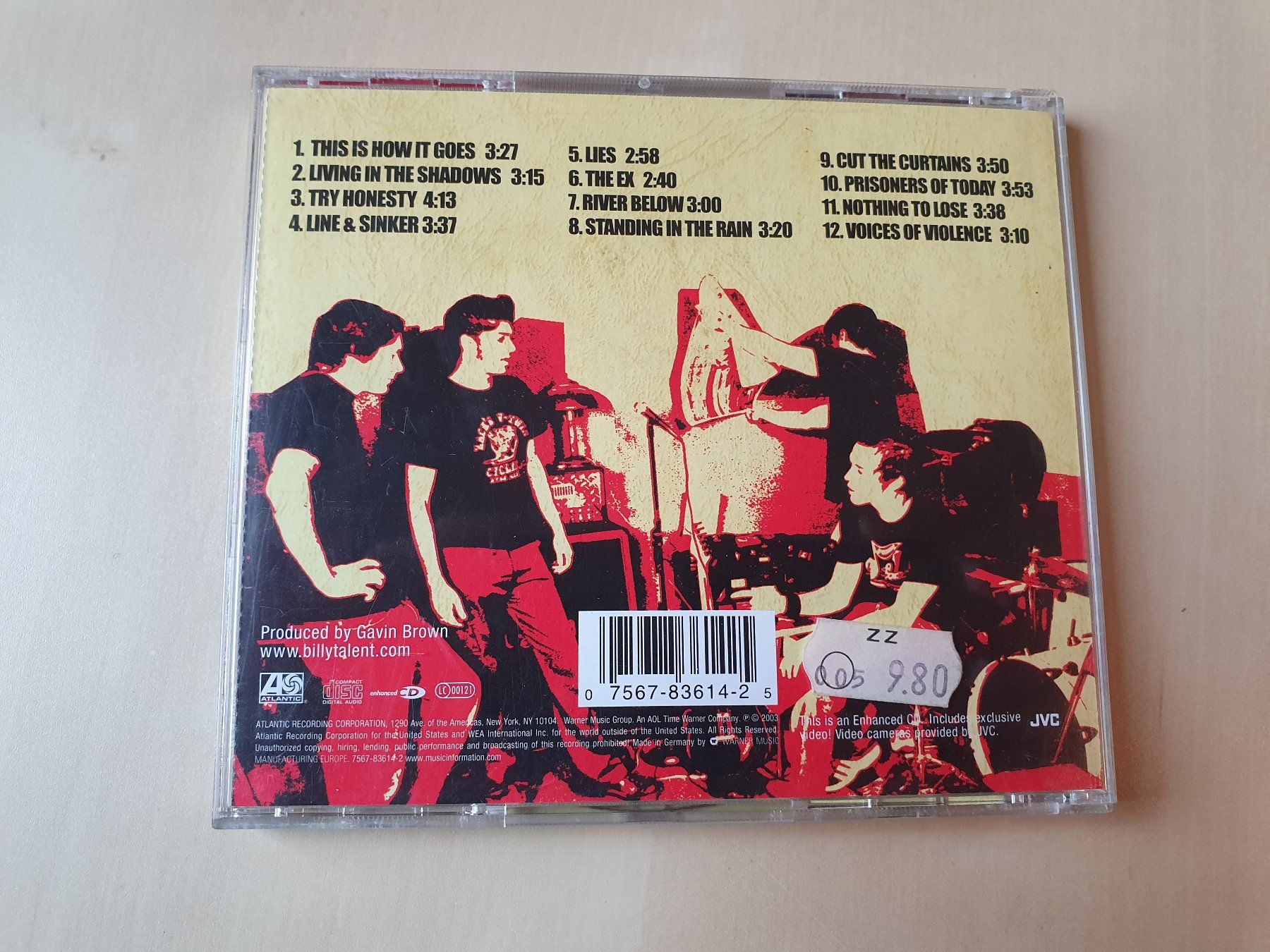 CD: Billy Talent – Usato da Stansstad venduto da collectorsshop 1